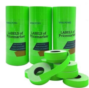 2 LINE PRICE ROLLS (GREEN) X 10 CT