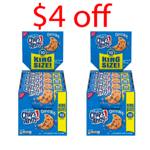 '@DEAL CHIPS AHOY, ORIGINAL KING SIZE 10 CT X 2