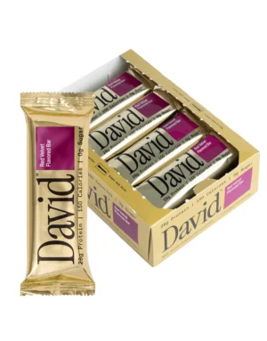 DAVID, RED VALVET PROTEIN BAR 2.19 X 12 CT
