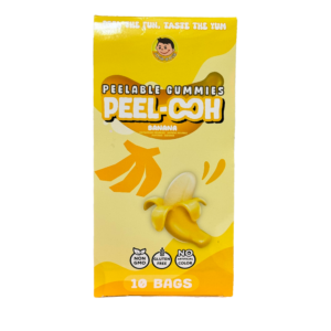POCAS, PEELABLE GUMMIES BANANA 10 CT