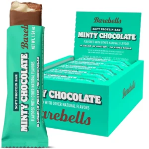 BAREBELLS PROTEIN BARS MINTY CHOCOLATE 12 CT