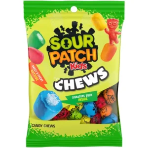 SOUR PATCH KIDS, CHEWS 3.08 OZ 12 CT
