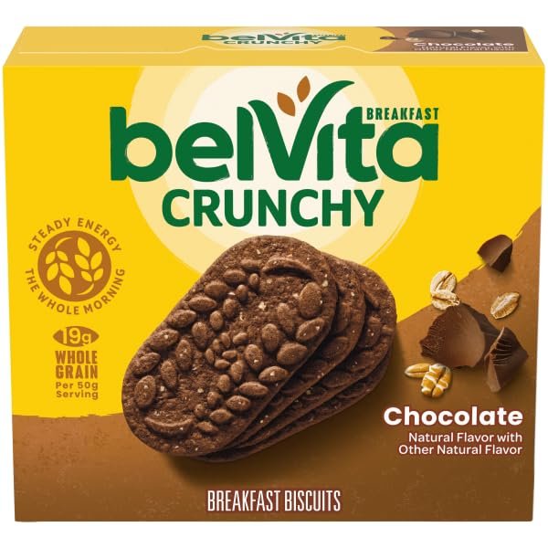 BELVITA, CRUCHY CHOCOLATE FAMILY SIZE