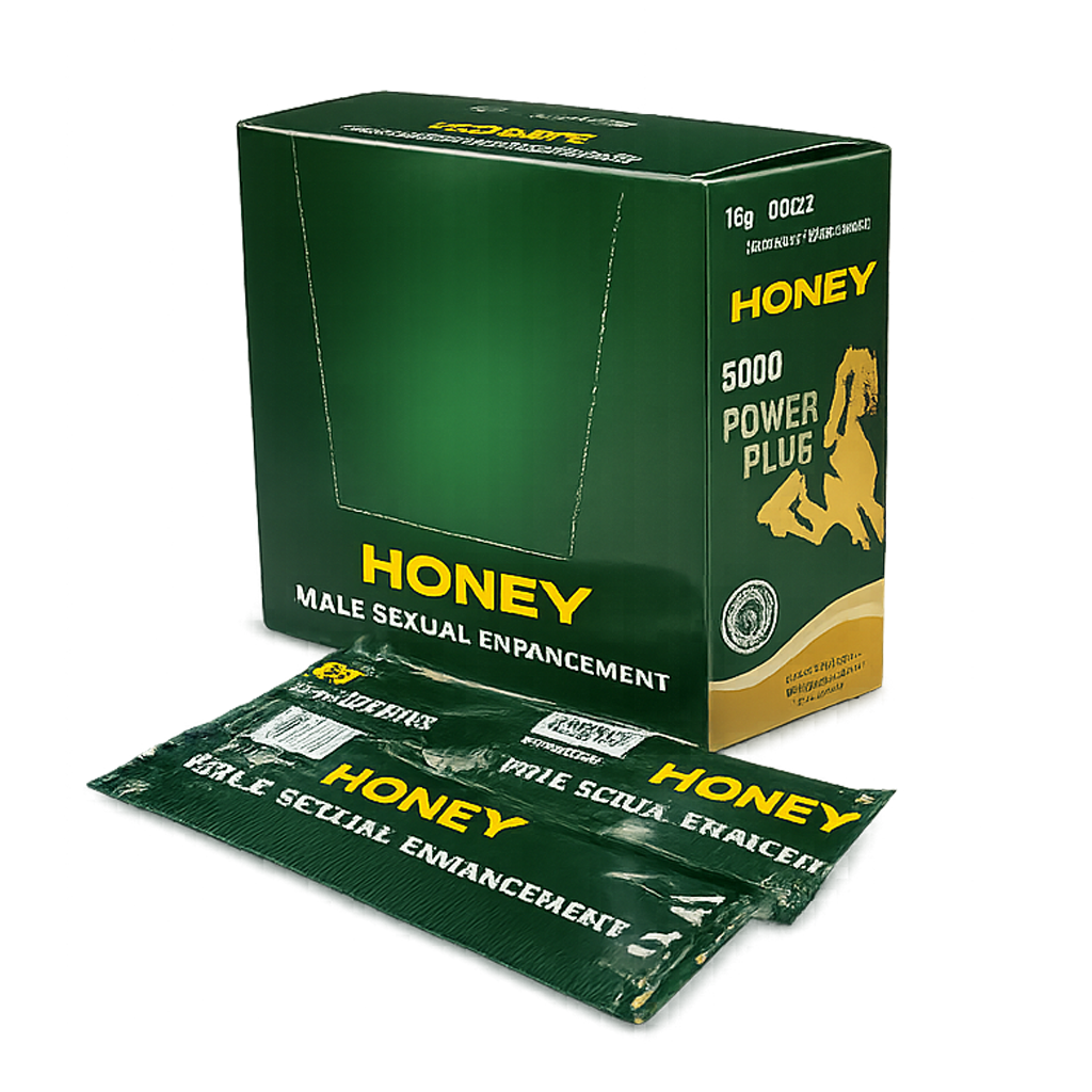 POWER PLUS (SMALL) HONEY MALE ENHANCEMENT GREEN 0.6 OZ 12 CT