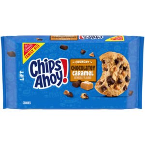 CHIPS AHOY, CHOCOLATE CARAMEL FAMILY SIZE COOKIES, 11 OZ