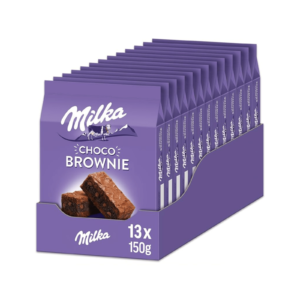 MILKA, SOFT CAKE BROWNIE 150 X 13 CT