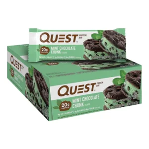 QUEST, PROTEIN BAR MINT CHOCOLATE CHUNK 12 CT