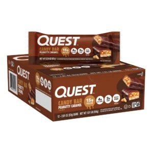 QUEST , PROTEIN BAR PEANUT CARAMEL 12 CT