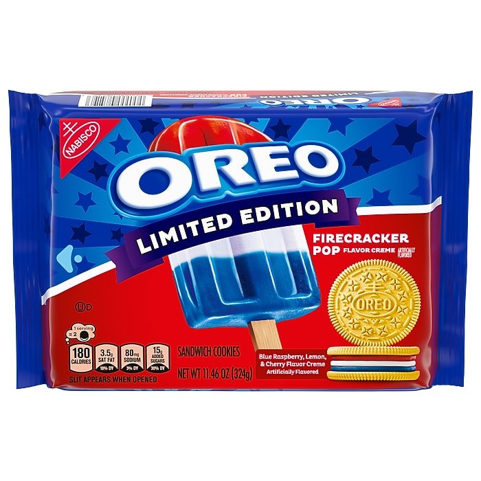 OREO FAMILY SIZE FIRECRACKER POP 11.46 OZ