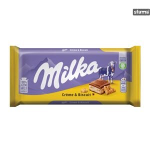MILKA 100G CREAM & BISCUIT 18 CT
